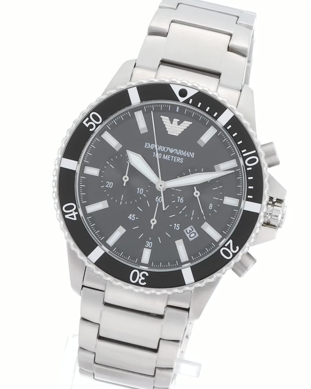 Amazon.co.jp: [エンポリオアルマーニ] 腕時計 WORLD EXPLORER