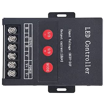 Buy Excluzo LED Control Module, RGB Controller 3 Channels Wireless with ...
