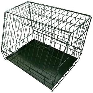Ellie-Bo 61 cm Auto-Hundekäfig mit Schräge