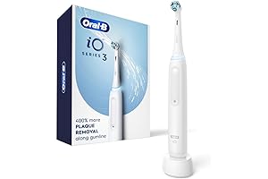 Oral-B iO Series 4 Electric Toothbrush with 1 Brush Head, Rechargeable, White