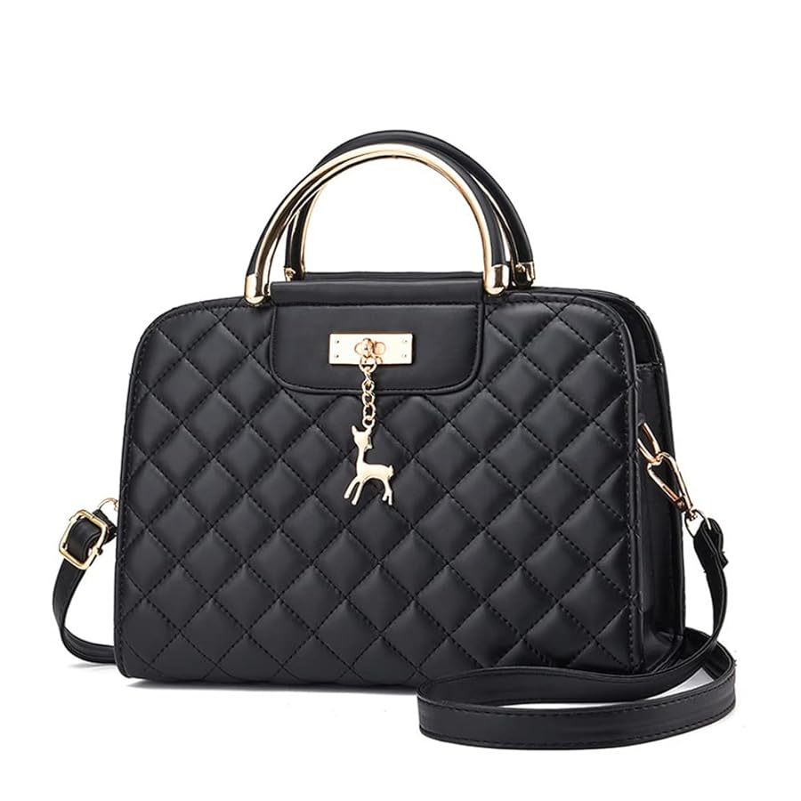 【送料&関税込】CourrA¨ges Black Leather Top Handle Bag LEATHER ONE BAG - courrèges