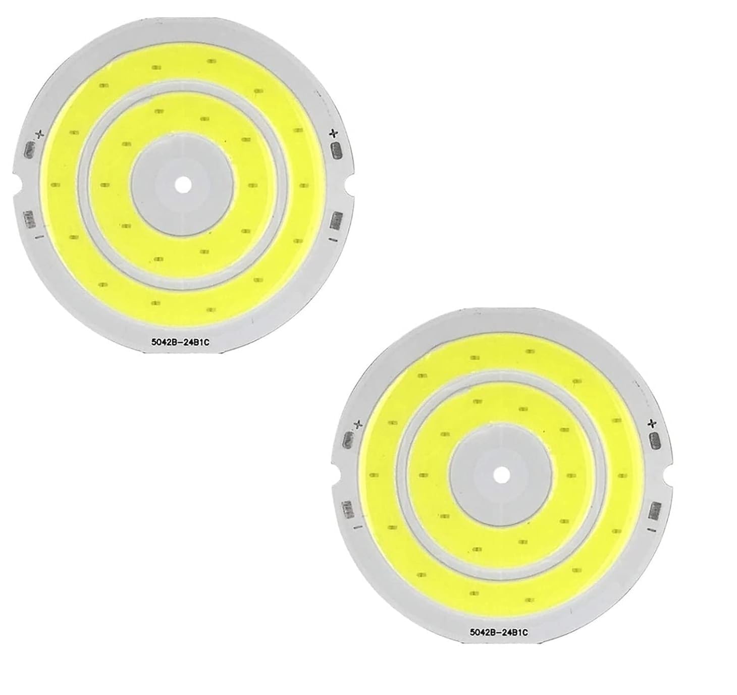 UNIVERSAL HUB Pack of 2 Pcs 4v Dc SMD Cob Led Round Shape Cool White Jalebi Light Aluminium-image-44