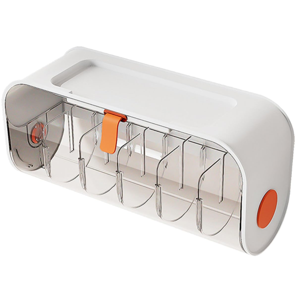 Organisateur mural de sous-vêtements blanc haut de gamme pour dressing