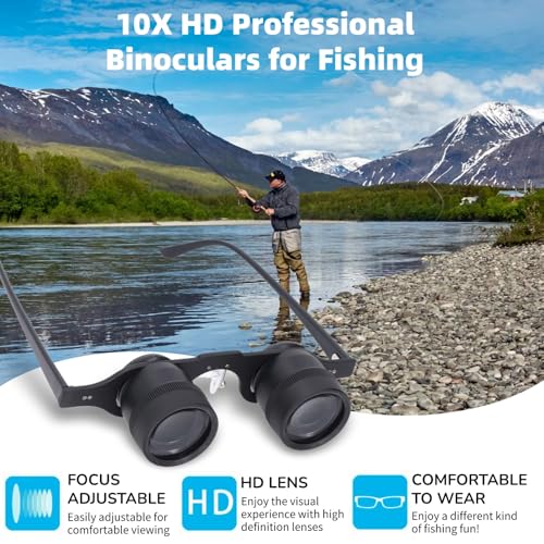 Binoculares profesionales Yoidesu 10X HD para pesca y observación miniatura 2