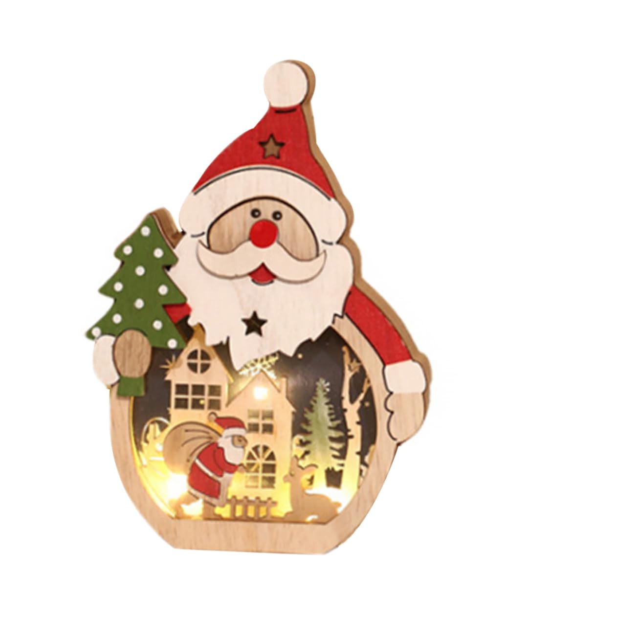 Père Noël LED lumineux, le cadeau idéal pour gâter vos proches
