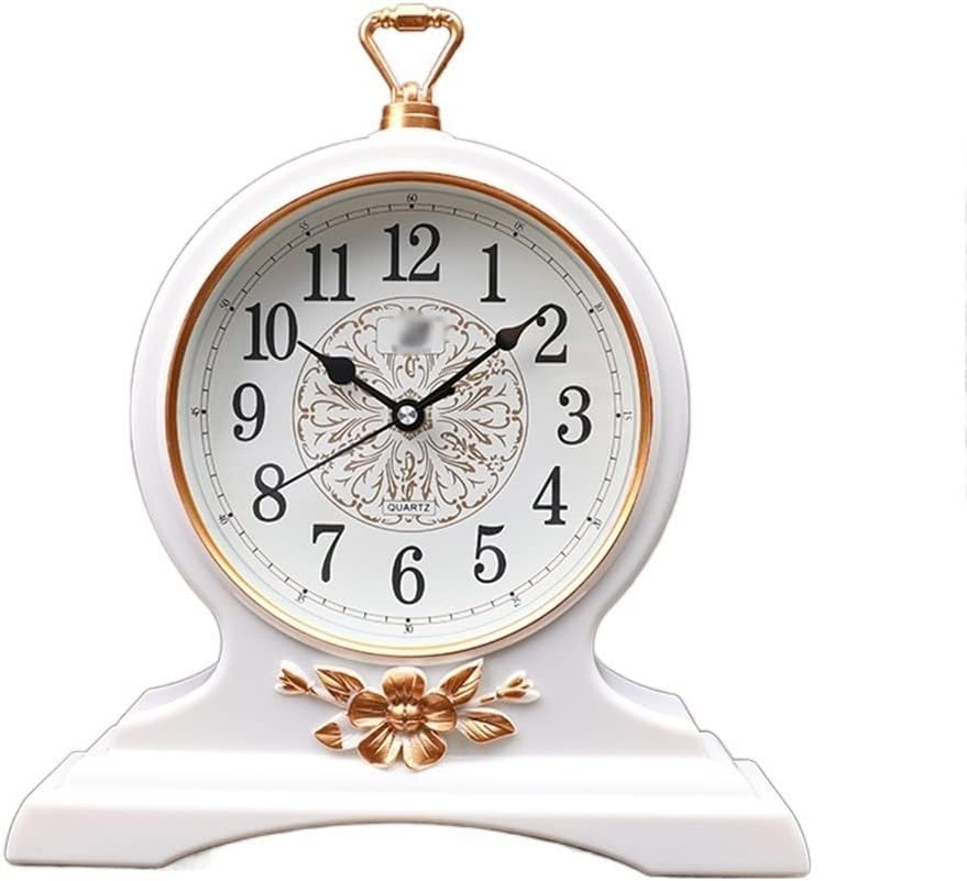 Amazon.com: Pendulum Clock Quartz Living Room Table Top Clock Retro ...