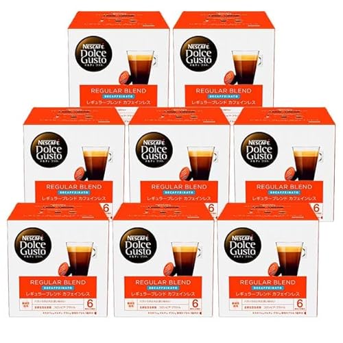 ネスカフェ ドルチェグスト 専用カプセル レギュラーブレンド カフェインレス ×8箱【3〜4営業日以内に出荷】