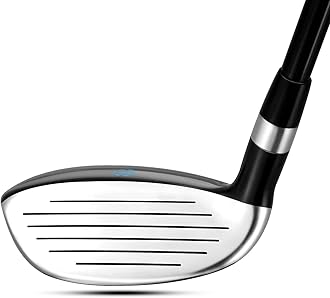 LAZRUS GOLF Premium Hybrid Golf Clubs for Men - 2,3,4,5,6,7,8,9,PW Right Hand & Left Hand Single Club, Graphite Shafts, Regular Flex