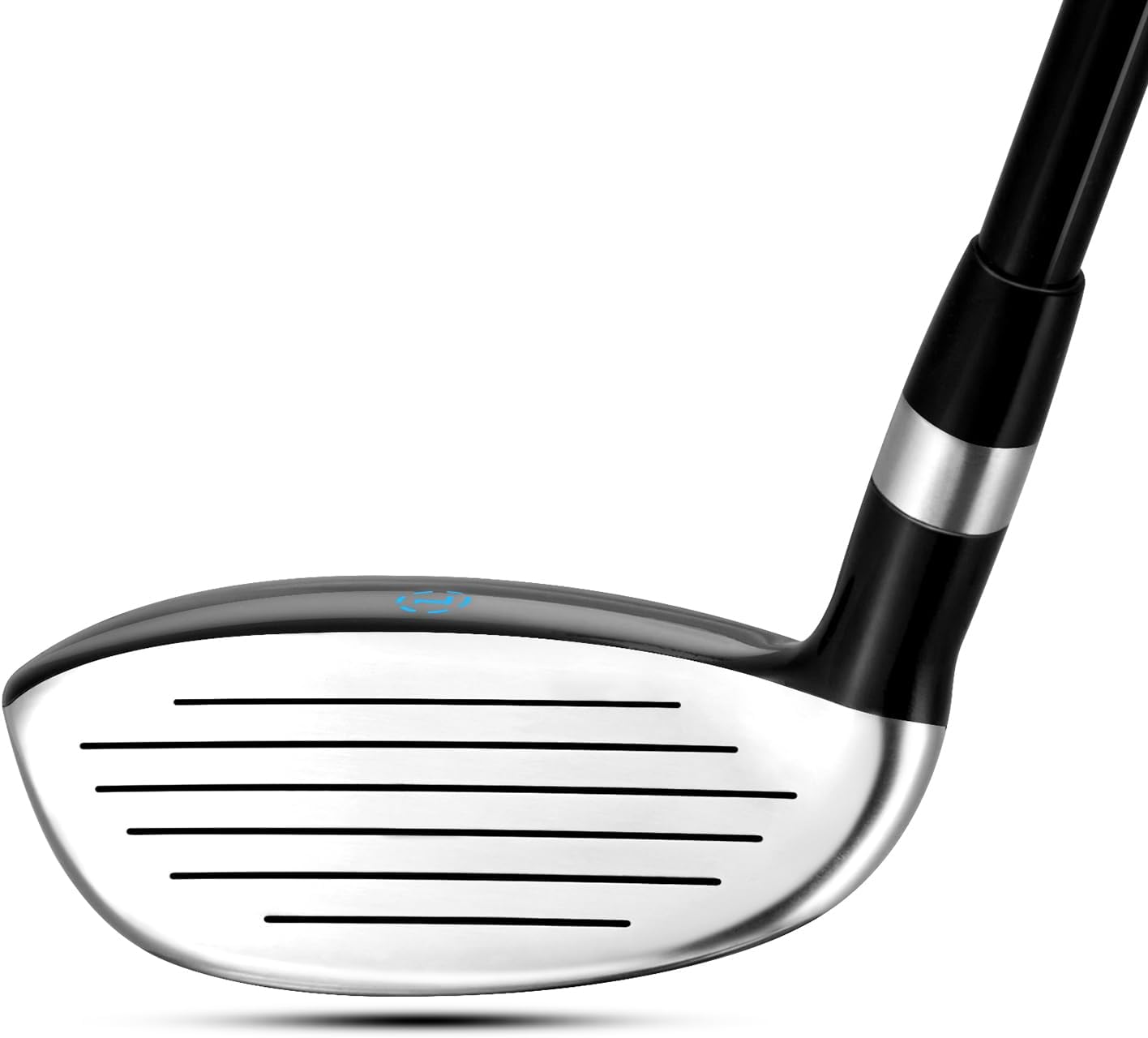 LAZRUS GOLF Premium Hybrid Golf Clubs for Men - 2,3,4,5,6,7,8,9,PW Right Hand & Left Hand Single Club, Graphite Shafts, Regular Flex
