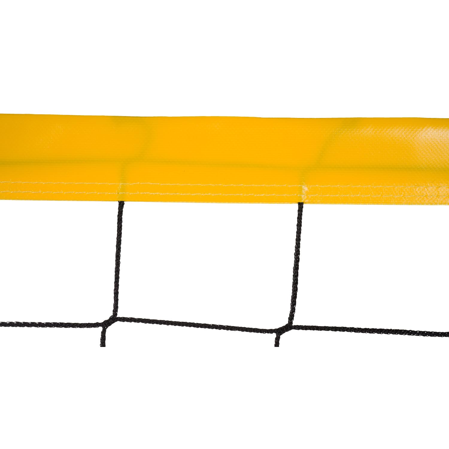 Sport-Thieme Beachvolleyball-Netz Comfort | Schnellverschlüsse, Glasfaserverstärkt, Knotenlos, 6-Punkt-Aufhängung | 8,50 x 1 m o. 9,50 x 1,00 m | Wetterfestes Polyethylen | Markenqualität