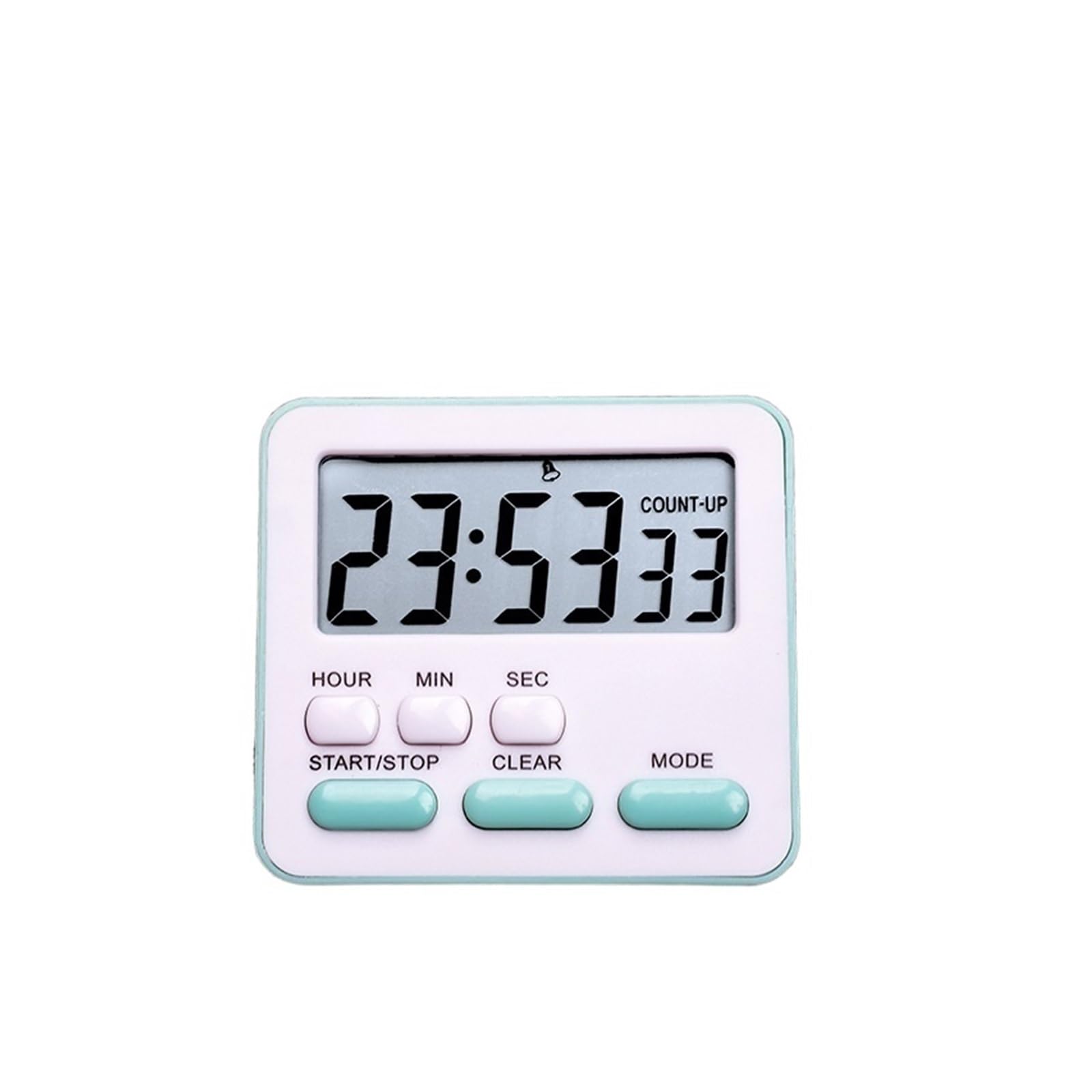 Student Timer Reminder Multi-function Kitchen Time Manager Baking Timing Cooking Reliable Efficient(Green)