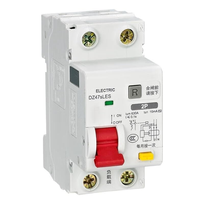 Disyuntor DZ47sLES 2P 20A tipo D automático para líneas superiores