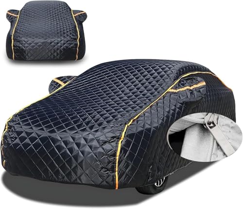 Hail Proof Car Cover for 2016-2026 Honda BR-V SUV,Hail Protector Car Covers,Thickened Cotton,Waterproof,Rainproof,Snowproof,Zipper,Reflective Strips khyzg,(176.8×70.1×66.3 inch)