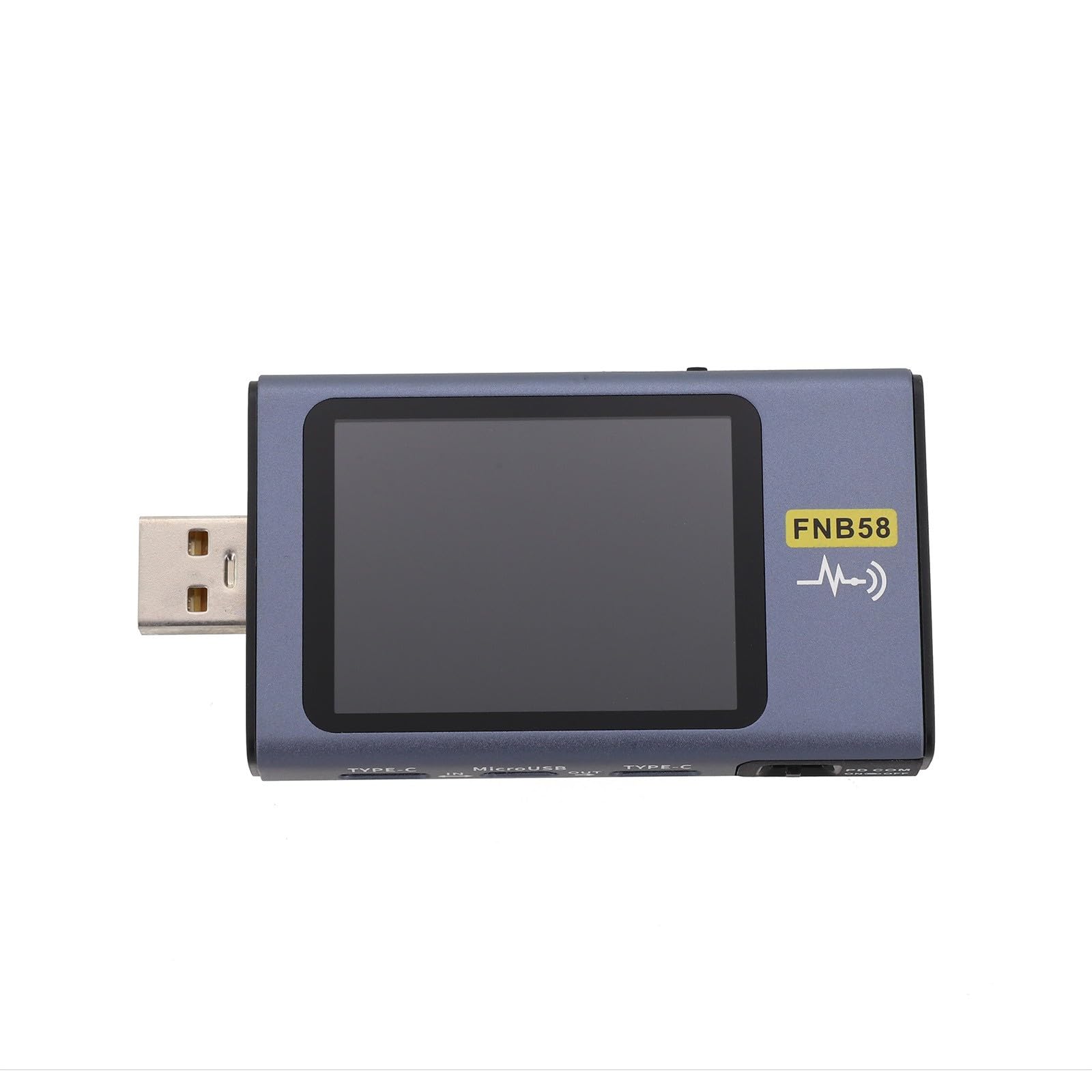 1 medidor de voltaje FNB58 USB tipo C Multifunción Fast Charge Tester QC/PD Decoy Test Meters with APP Control