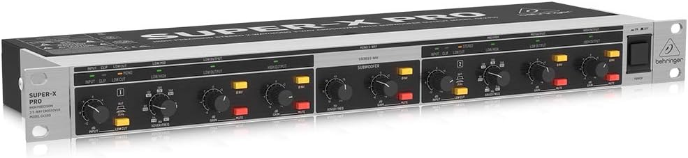 Behringer SUPER-X PRO CX2310 Professional High-Precision Stereo 2-Way/Mono 3-Way Crossover with Subwoofer Output - Image 4
