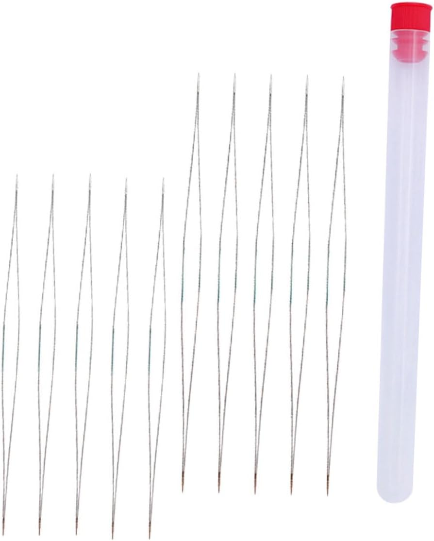 HAPINARY Practical Beaded Needles Bead Needle for Curved Beading and Sewing Accessories