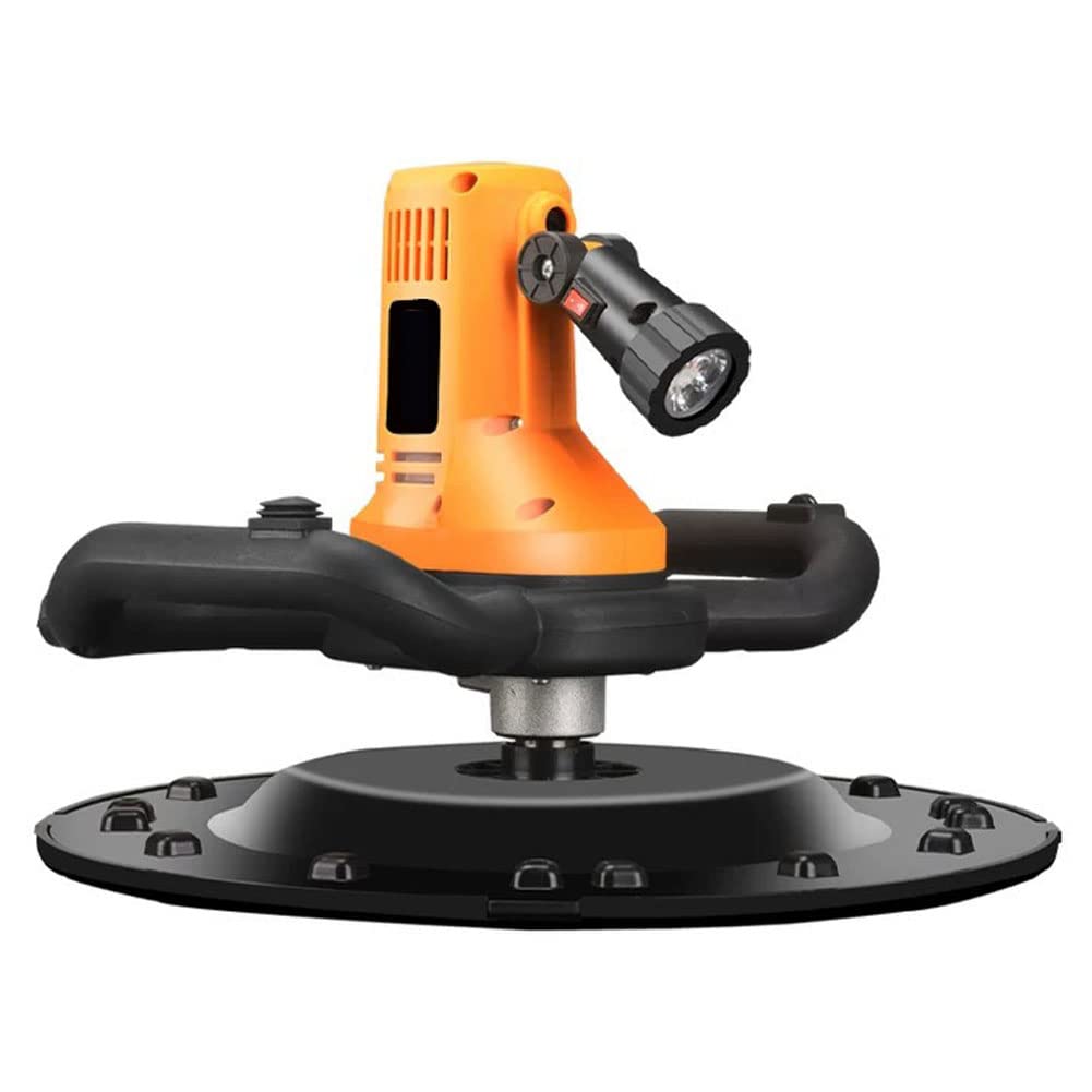NAMVI 2880W Wall Smoothing Machine, 280-2800RPM Handheld Drywall Sander with Mixing Rod and 6 Adjustable Speed Electric Plaster Mortar Cement Putty Trowel with Light, Automatic Mixing and Plastering