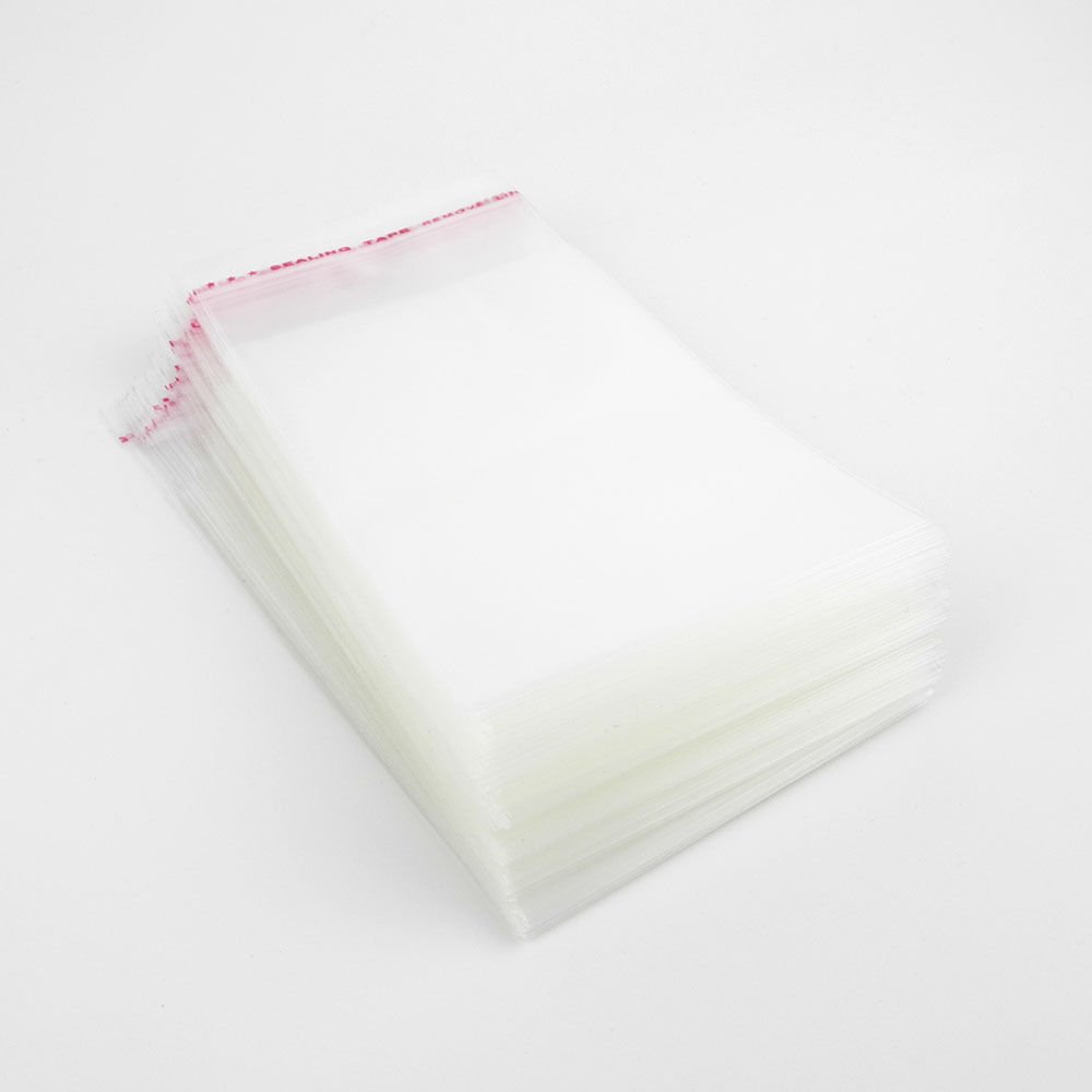 Dragon Trading® Lot de 200 pochettes pour DVD 14 mm Résistantes 25 microns refermables