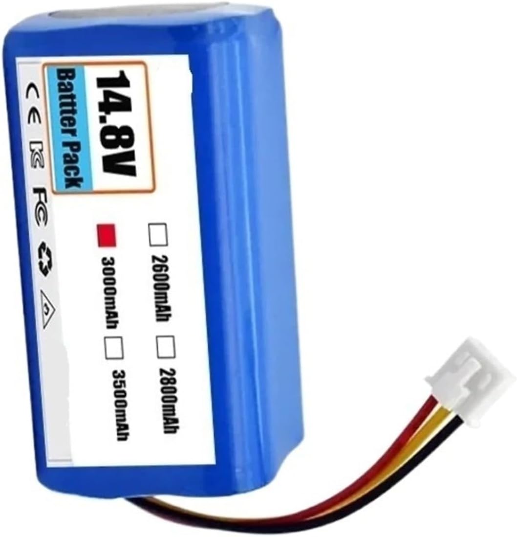 14.4V Li-ion Battery，Compatible For LIECTROUX，C30B XR500 E3，Compatible For PROSCENIC，800T 830P 820P 820T 820S Robot Vacuum Cleaner(3000mAh)
