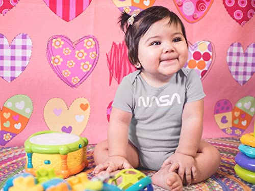 Nasa Approved Worm Logo Vintage Retro Graphic 80S Infant Baby Boy Girl Bodysuit White 6M #TOP6