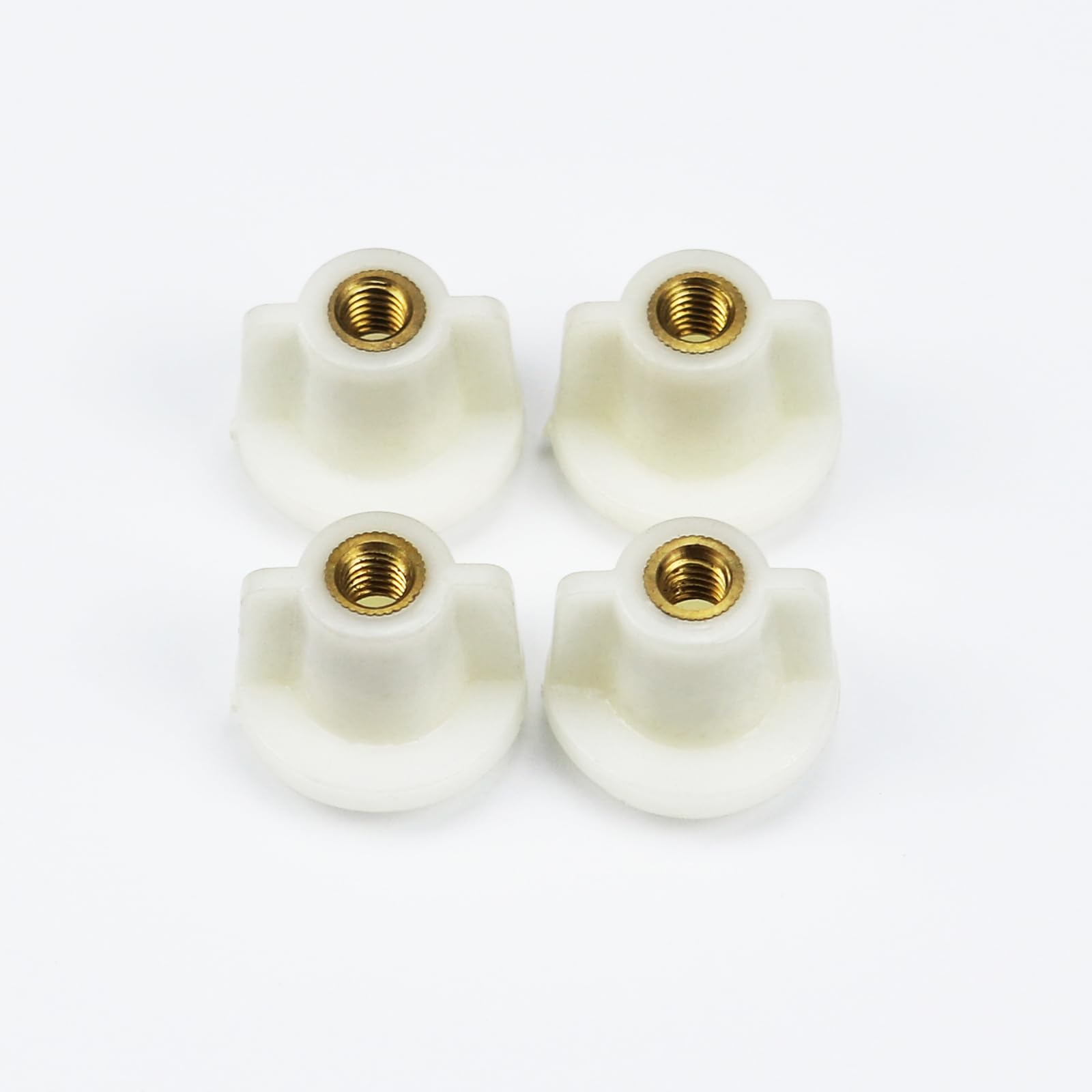 Fanmitrk Toilet Seat Hinge Parts-Toilet Seat Fittings,Replacement Fittings and Repair Parts and Screws (PJ2502)
