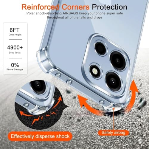 Image of Lustree Nord CE 6,Back Cover Compatible with OnePlus Nord 6 5G|with Ai Button 4 Corner Air Cushion Protection & Camera Protection | Slim & Stylus Cover OnePlus Nord CE 6 / Nord 6