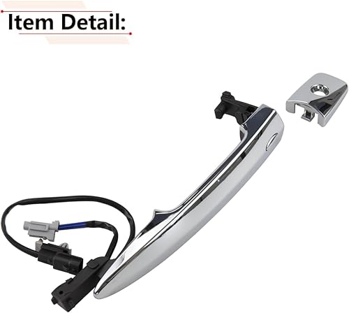 Miniatura 5 de RLB-HILON Manija de puerta exterior compatible con Nissan Sentra 2013-2018  para Nissan Murano Maxima 2009-2014  para Nissan Leaf 2011-2017 año,