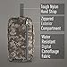 Maxam Extreme Pak Water-Resistant Dopp/Travel Bag, Perfect for Overnight Stays Anywhere, Digital Camo, 11-inch