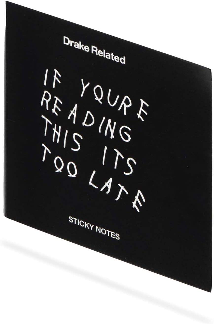Official If You're Reading This It's Too Late Sticky Note Set - Image 2