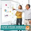 VinTS 4 Pack Sticky Easel Pads,25 x 30 In Self Stick White Easel Paper,Large Premium Anchor Chart Paper,30 Sheets/Pad Flip Chart Paper for Teachers, Office,Business,White Board #5