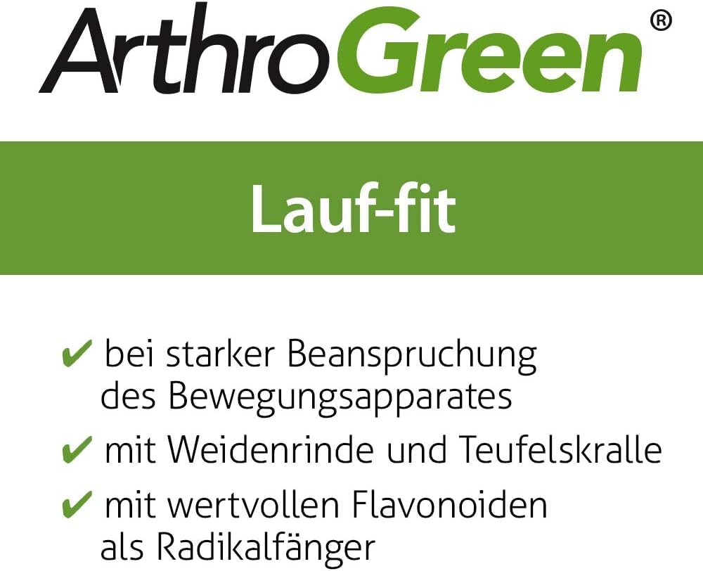 cdVet ArthroGreen Lauf-Fit 2,5l - natürliche und effektive Nahrungsergänzung zur Unterstützung der Gelenke für Pferd, Hund und Katze mit Kräutern