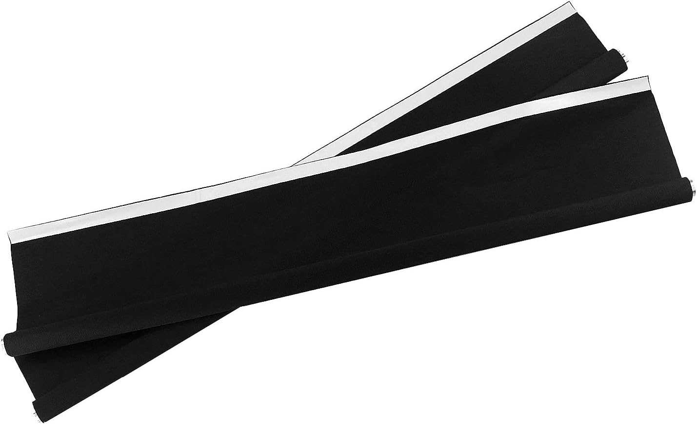 2pcs R530 Sunroof Cloths Compatible with Mercedes-Benz W251 R350 R320 2006-2009 Black Dome Sun Roof Window Cover Blind Fabric Roller Curtain (Color : Black-b1)