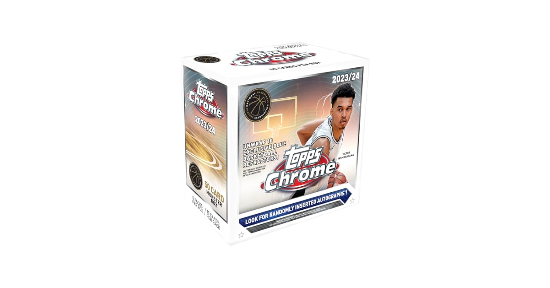 Amazon.com: 2023/24 Topps Chrome Basketball Trading Card