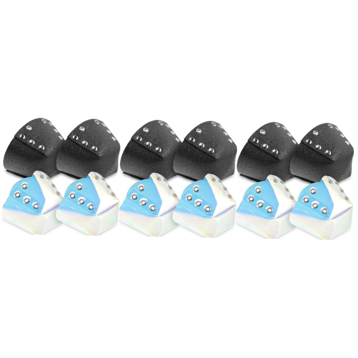 Toyvian Rollschuh Schutzkappen Für Zehen Schützende Zehenschutzvorrichtungen Für Rollschuhe Leichte Tragbare Zehenschützer Für Längere Skates
