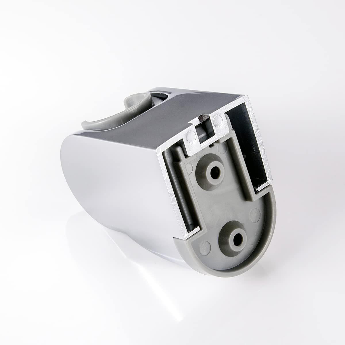 Wussh Adjustable Shower Head Holder Bracket Wall Mounted for Hand Showerhead and Bidet Sprayer Chrome - Image 3