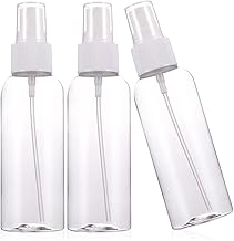 Travel Bottles,3pcs Mini Spray Bottles,Atomiser Spray Bottle,Reusable Plastic Mini Travel Sprayer Bottles Set, Small Refillable Containers for Traveling,Cosmetic,Perfume,Essential oil(20ml)