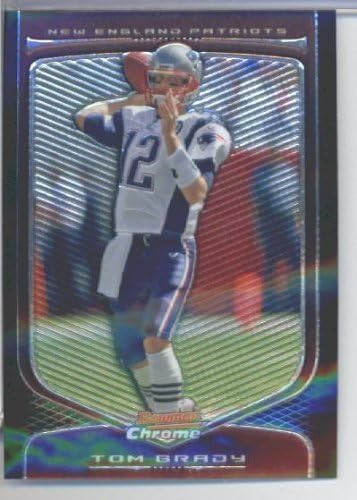 2009 Bowman Chrome Football Card #10 Tom Brady