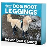 Walkee Paws Waterproof Dog Leggings - Keep Your Dog's' Clean & Dry Without The Hassle of Boots - Classic Checkered Color (Medium)