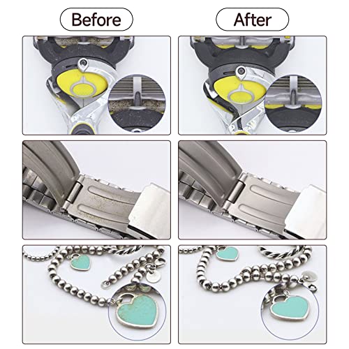 Mankiw Ultrasonic Cleaner Jewelry Cleaner,Portable Professional Ultrasonic Cleaner With 280Ml Stainless Steel Tank For Jewelry,Eye Glasses,Watches,Earrings,Ring,Necklaces,Coins,Shaver Heads(White) #TOP4