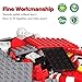 1000 Pcs Building Blocks Fire Station City Seas Emergency Rescue Vehicle Toys, EP EXERCISE N PLAY Creative DIY Educational Construction Assembling Bricks for Boys Girls 6 yr + with Storage Bucket