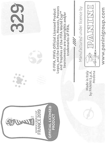 Miniatura 2 de 2019 Panini FIFA Women's World Cup France Album Stickers (Individual Sticker Only) Soccer #329 Canada Team Photo Canada 2 Inch by 2 12 Inch