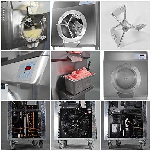 Kolice CE ETL-Zertifikat Kommerzielle Gelato-Harteismaschine Gelato-Eismaschine, die Maschine herstellt – Bild 8