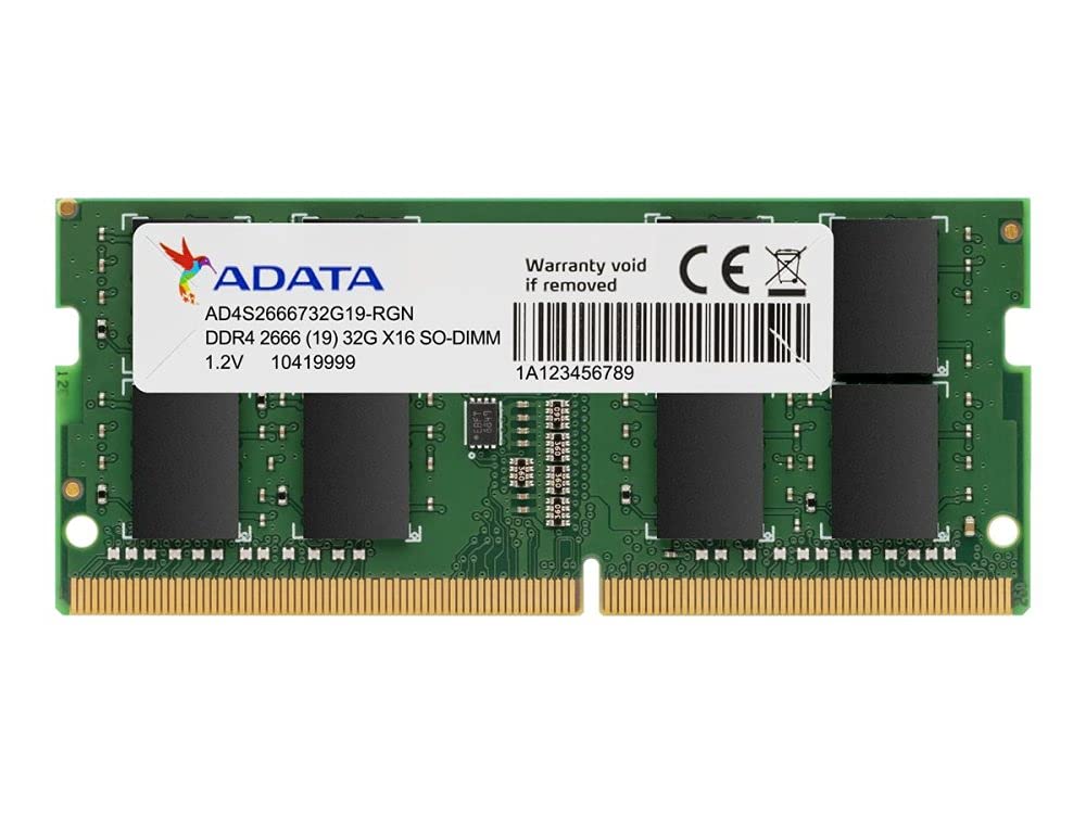 ADATA 8GB (1 * 8 GB) DDR4 2666 MHz SO-DIMM Laptop Memory RAM - AD4S26668G19-RGN (B093Z4C4DD) Amazon Price History, Amazon Price Tracker