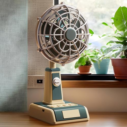 Mini ventilateur USB rechargeable au design compact et finitions soignées - 4