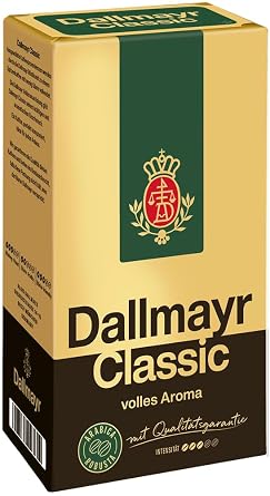 قهوة مطحونة كلاسيكية من Dallmayr - 17.6 أونصة / 500 جم