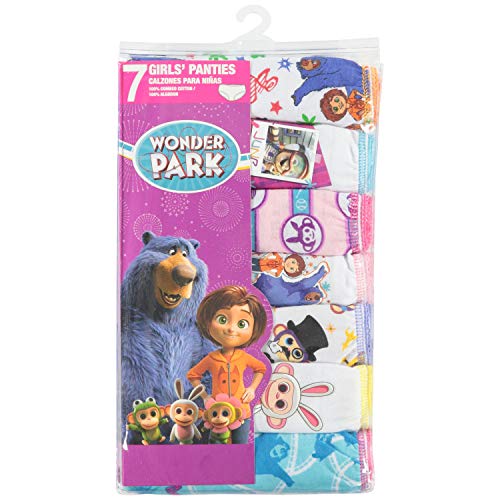 Nickelodeon Wonderpark Girls' 7-Pack Panties2