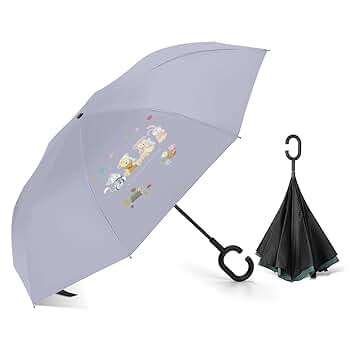 ディズニーシー ダッフィー＆フレンズ 折り畳み傘 晴雨兼用 日傘 おりたたみ ② Amazon | ダッフィー フレンズ 人気 日傘 雨傘 逆折り式傘 兼用