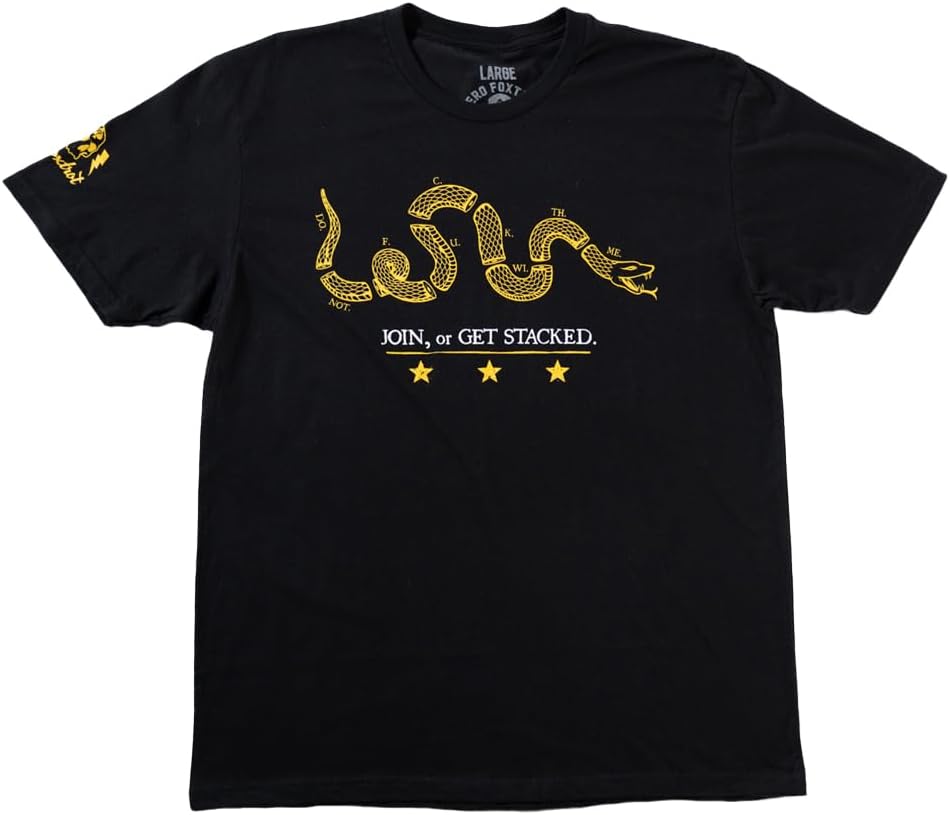 Join Or Get Stacked Graphic T-Shirt