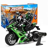 Liberty Imports 2.4G RC Remote Control Stunt Motorcycle with...