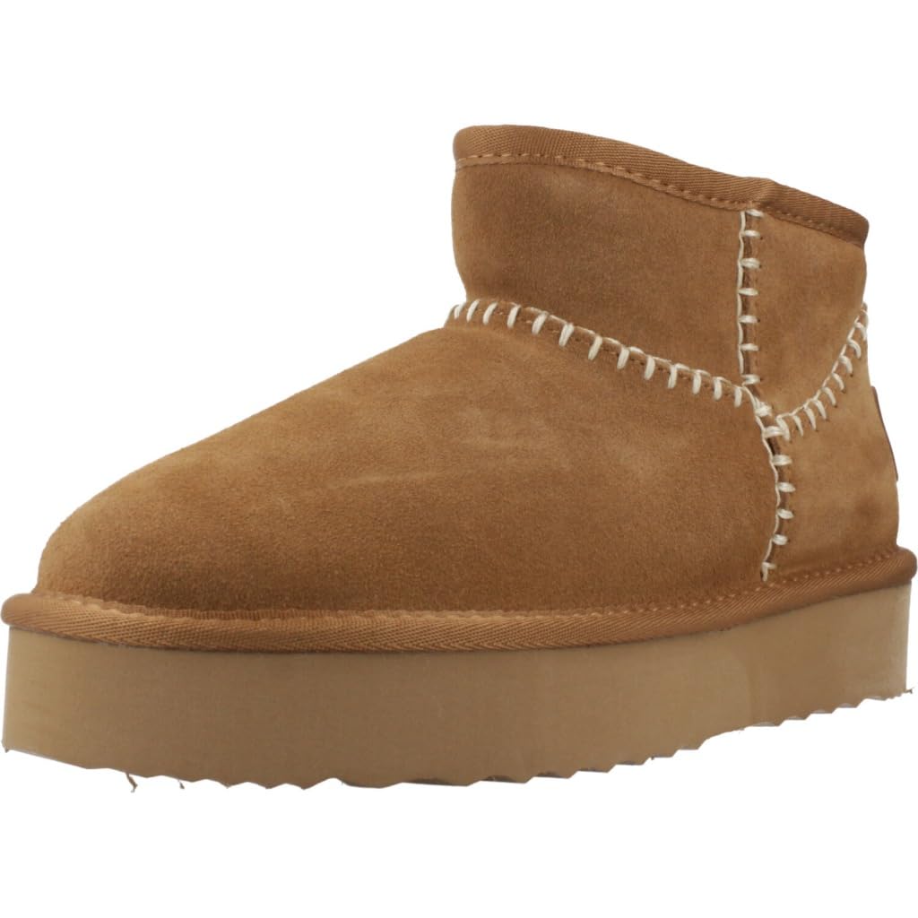 Pepe Jeans Damen Brown Tobacco Brown Dissy Etnic Wstiefel